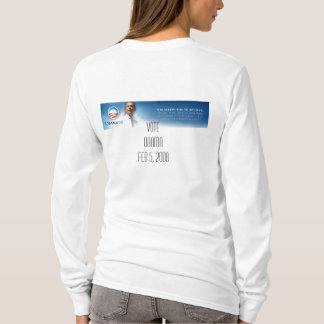 Camiseta Camisola de Obama - ACREDITE