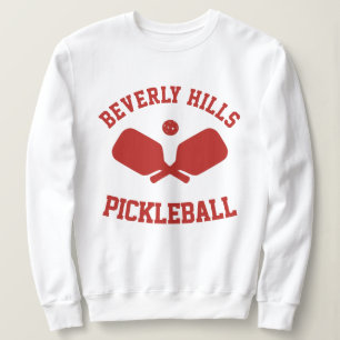 Camiseta Camisola de picleball Colinas Red Beverly