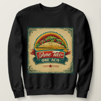 Camiseta Camisola de suor divertida de taco para amantes de