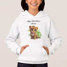 Camiseta Camisola de Suor Irmão Mais Velho Leopardo Selvage