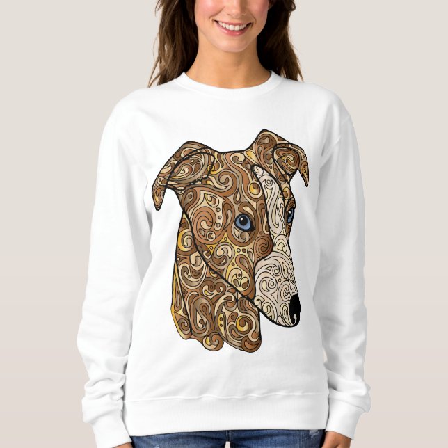 Camiseta Camisola de Whippet (Frente)