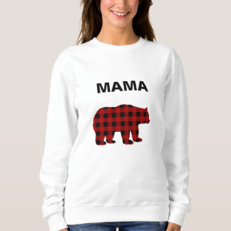 Camiseta Camisola de Xadrez de Búfalo Vermelha e Negra