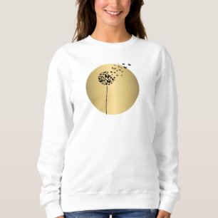 Camiseta Camisola Dente-de-Leão Dourado