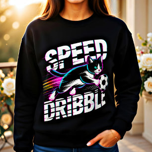 Camiseta Camisola Desportiva Dinâmica de Futebol para Mulhe