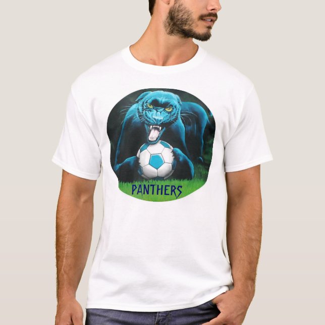 Camiseta Camisola do futebol das panteras (Frente)