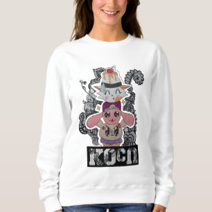 Camiseta camisola do pólo de totem do cupcake