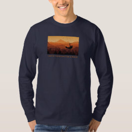 Camiseta Camisola do Zipline dos homens