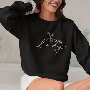 Camiseta Camisola-doce da senhora chefe