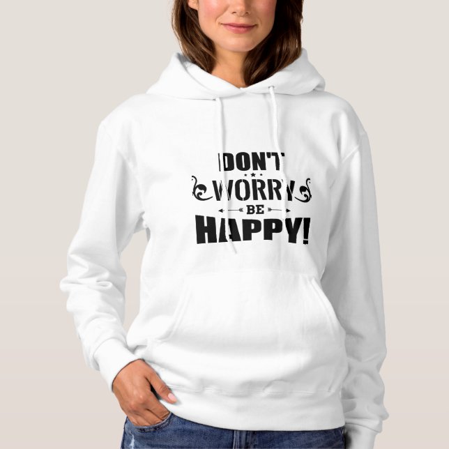 Camiseta Camisola «Don’t Worry Be Happy» (Frente)