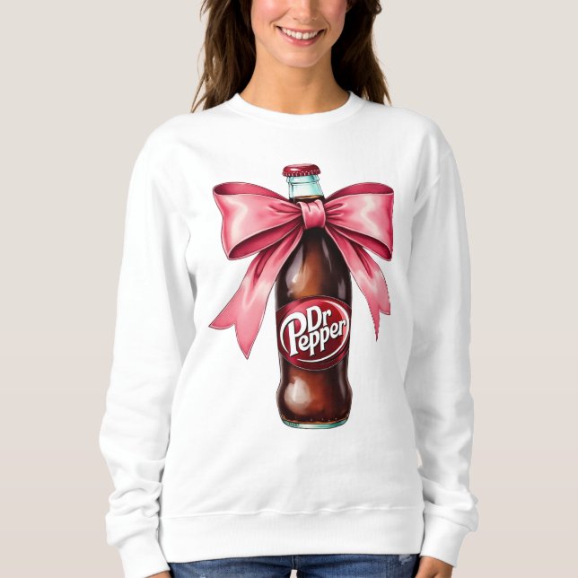 Camiseta Camisola Dr.Pepper Pink Bow Coquette (Frente)