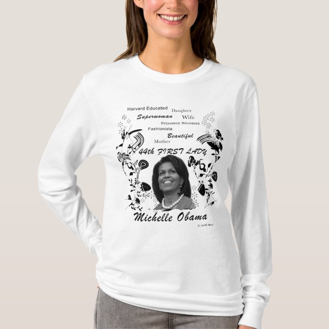 Camiseta Camisola encapuçado das senhoras (Frente)