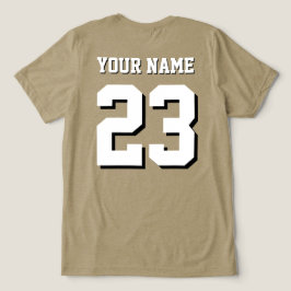Camiseta Camisola Esportiva Personalizada Nome e Número