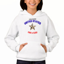 Camisola EUA Edição Orgulho Nacional para Meninas