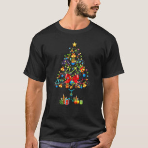 Camiseta Camisola Feia da Equipe de Ciclismo Luz da Árvore