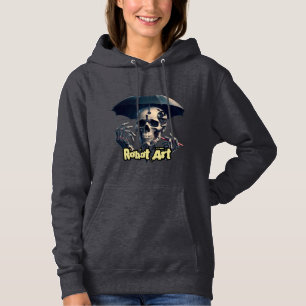 Camiseta Camisola Feminina Básica com Capuz