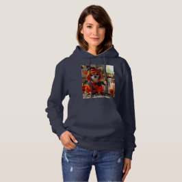 Camiseta Camisola feminina com impressão Chihuahua em uma p