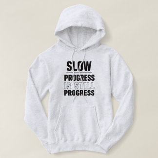 Camiseta Camisola Feminina de Progresso Lento Ainda é Progr