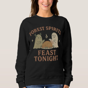 Camiseta Camisola Feminina Forest Spirits Feast Tonight
