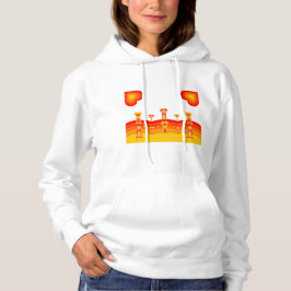 Camiseta Camisola Feminina Heart-Scape