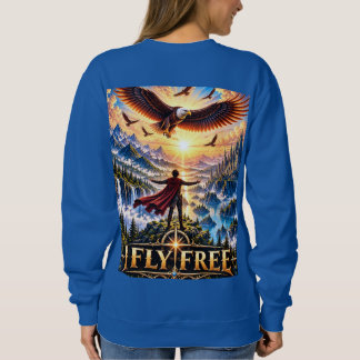 Camiseta Camisola Feminina I Fly Free Fantasy Eagle