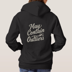 Camiseta Camisola Feminina May Contain Outliers Data - Escu