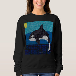 Camiseta Camisola Feminina Orca (vívida)