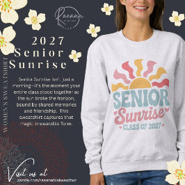 Camiseta Camisola Feminina Senior Sunrise 2027