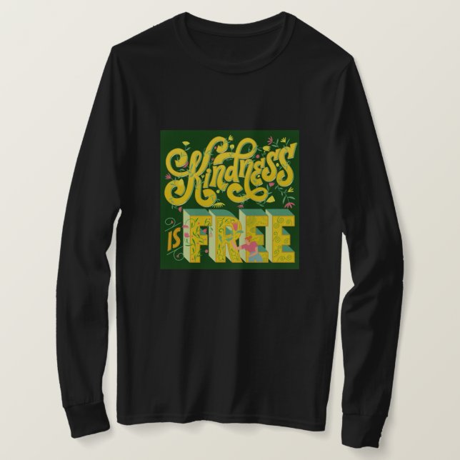 Camiseta Camisola gráfica feminina inspiracional (Frente do Design)