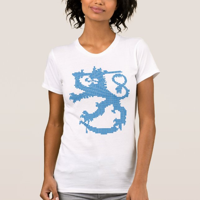 Camiseta Camisola interioa da Micro-Fibra das mulheres do (Frente)
