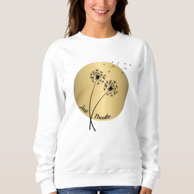 Camiseta Camisola Just Breathe (Frente)