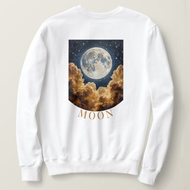 Camiseta Camisola lunar  (Verso do Design)