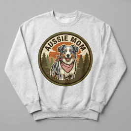 Camiseta Camisola Mãe Aussie Pastor Australiano