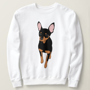 Camiseta Camisola mínima do Pin do Pinscher diminuto
