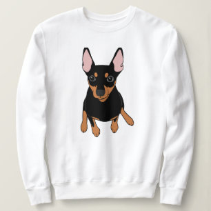 Camiseta Camisola mínima do Pin do Pinscher diminuto