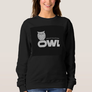 Camiseta Camisola Owl Creative Studio – Logotipo de Coruja 