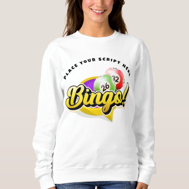 Camiseta Camisola Personalizada Bingo (Frente)