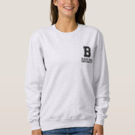 Camiseta Camisola Personalizada de Cabelo Preto da Faculdad