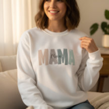Camisola Personalizada Mama com Nome do Bebê | Per
