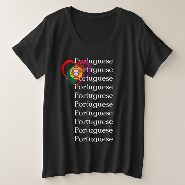 Camiseta Camisola portuguesa (Frente do Design)