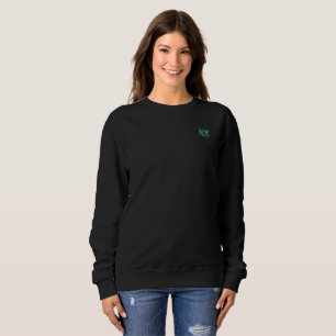 Camiseta Camisola preta de mulher com bolso Mojo