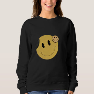 Camiseta Camisola Retro de Carinha Feliz | Sorriso Mostarda