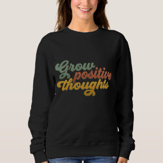 Camiseta Camisola Retro Inspirational de Pensamentos Positi