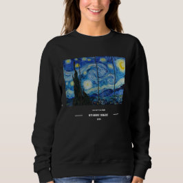 Camiseta Camisola Vincent Van Gogh Noite Estrelada