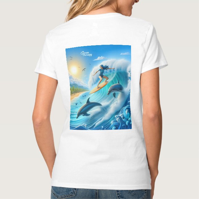 Camiseta Camisola Waves & Wanderlust Collection (Verso)