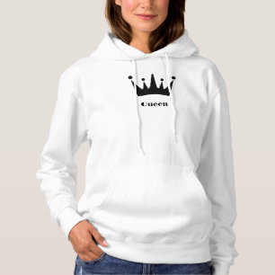 Camiseta Camisolas com Coroa de Texto Personalizado da Rain