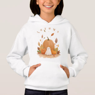 Camiseta Camisolas-de-banho-maria-doce impressão de outono