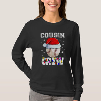 Camiseta Camisolas de Basquete Natal Equipe de Primos Famíl