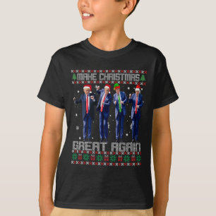 Camiseta Camisolas Feias Faça o Natal Grande Novamente Trum
