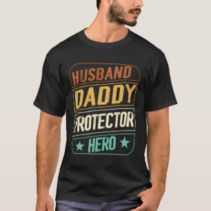 Camiseta Camo Amer, Dia de os pais Herói do Pai Marido
