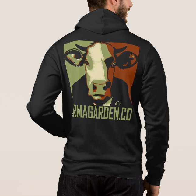 Camiseta Camo and Pop Art Inspired Hoodie by ArmagardenCO (Verso)